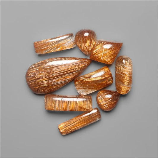 Copper Rutilated Quartz Lot