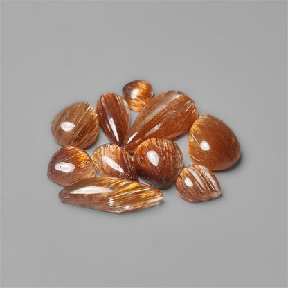 Copper Rutilated Quartz Lot