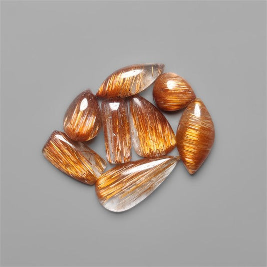 Copper Rutilated Quartz Lot