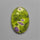 Atlantasite Cabochon (stitchtite in serpentine)