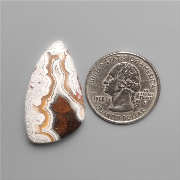 Laguna Lace Agate Cabochon