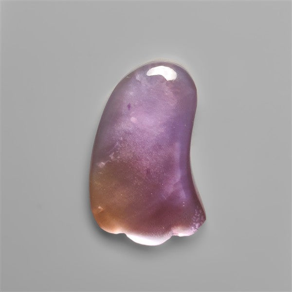 Amethyst With Mother Of Pearl Doublet Ghost Carving