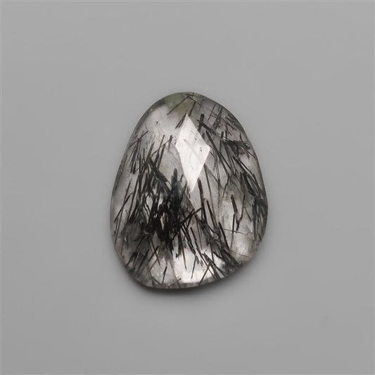 Rose Cut Black Rutile Quartz