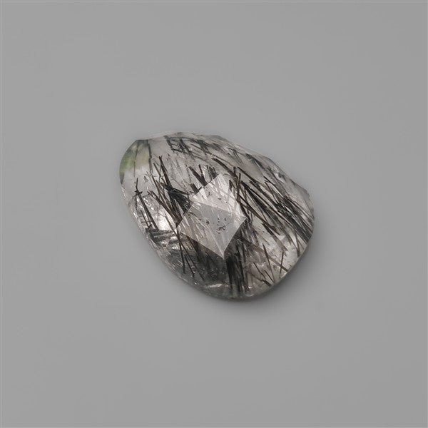Rose Cut Black Rutile Quartz