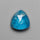 Rose Cut Himalayan Quartz With Neon Apatite Doublet