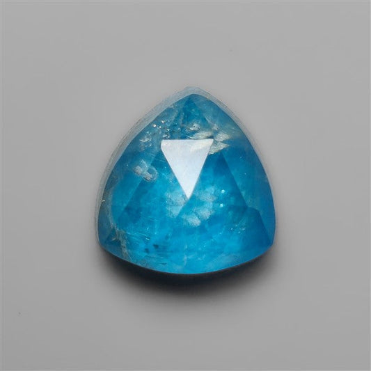 Rose Cut Himalayan Quartz With Neon Apatite Doublet