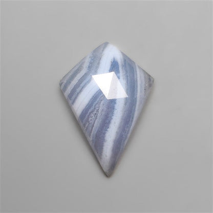 Rose Cut Blue Lace Agate