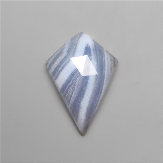 Rose Cut Blue Lace Agate
