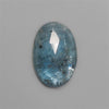 Rose Cut Sky Blue Kyanite