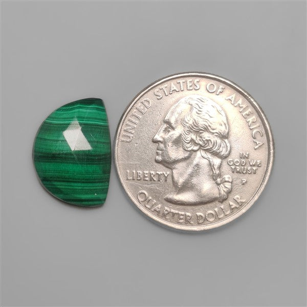 Rose Cut Malachite