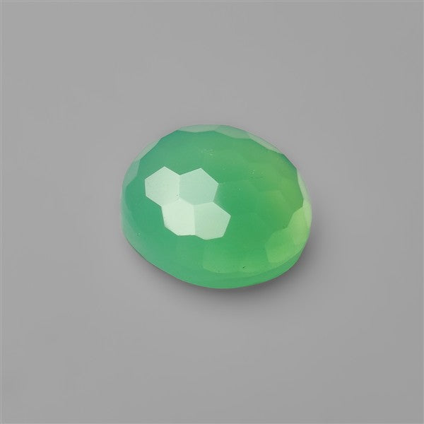 Honeycomb Cut Gemmy Chrysoprase