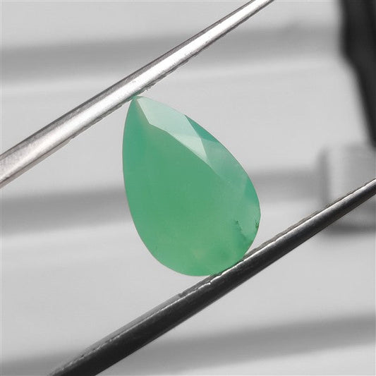 Faceted Gem Australian Chrysoprase