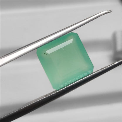 Faceted Gem Australian Chrysoprase