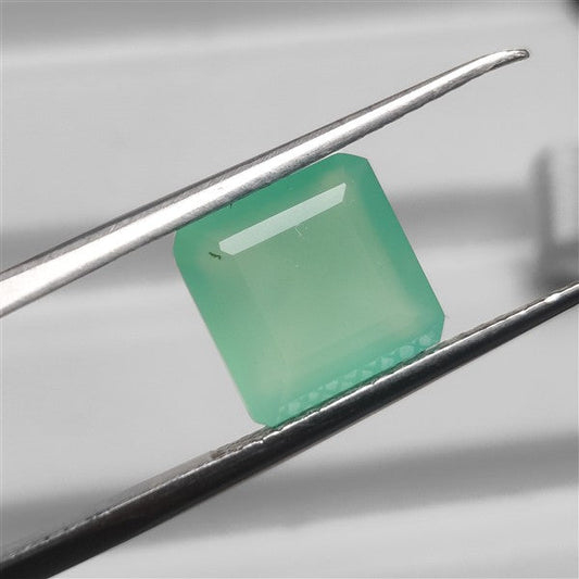Faceted Gem Australian Chrysoprase