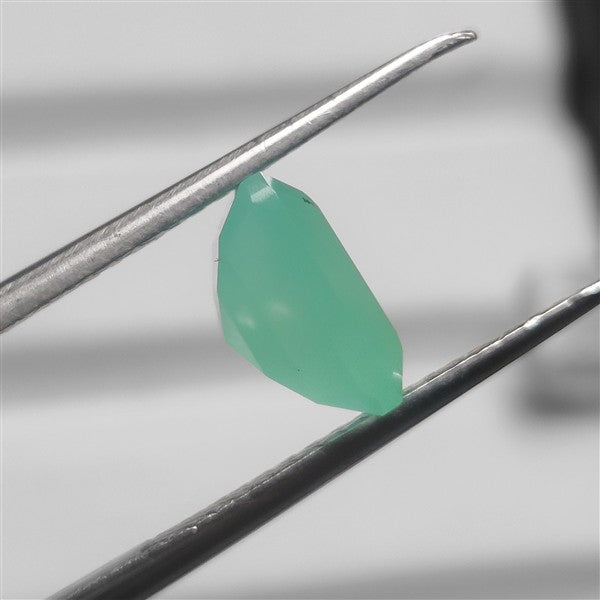 Faceted Gem Australian Chrysoprase