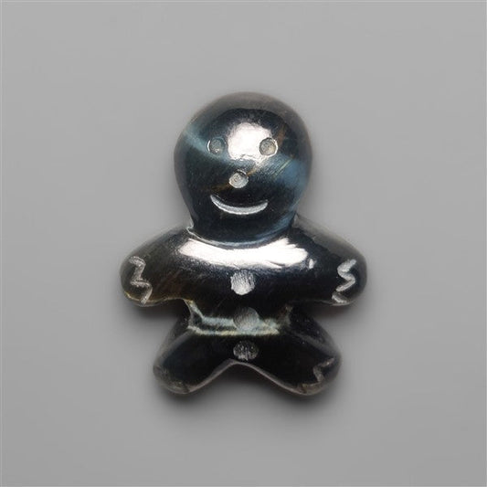 Pietersite Gingerbread Boy Carving