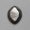 Rose Cut Silversheen Obsidian
