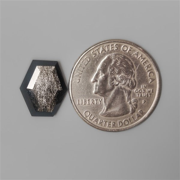 Step Cut Silversheen Obsidian