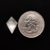 Rose Cut Quartz With Mother Of Pearl Doublet