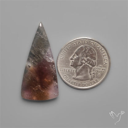 Rare Super Seven Amethyst With Hematite Patterns