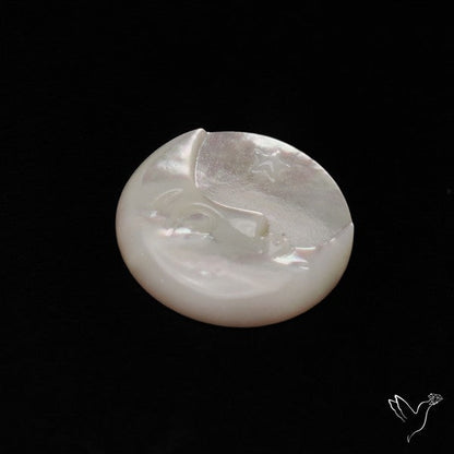 Mother Of Pearl Moonface Carving