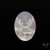 Mother Of Pearl Reindeer Carving