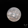 Lotus with Tibetan Mantra Mother Of Pearl Carving