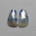 Rose Cut Blue Sapphire Pair