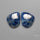 Rose Cut Blue Sapphire Pair