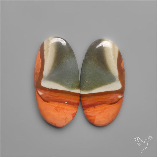 Polychrome Jasper Pair