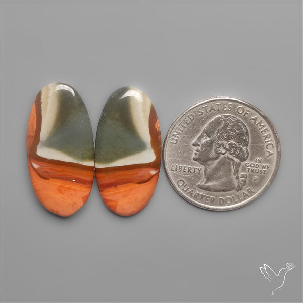 Polychrome Jasper Pair