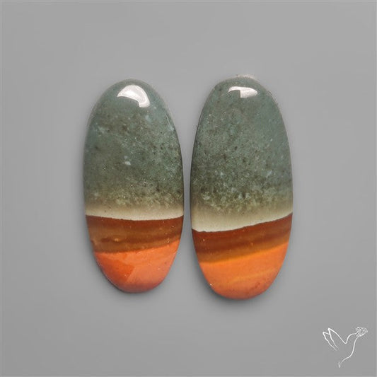 Polychrome Jasper Pair