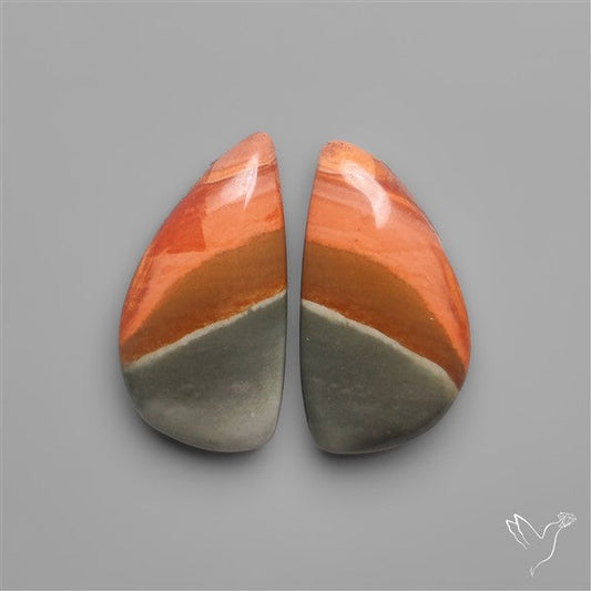 Polychrome Jasper Pair