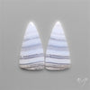 Blue Lace Agates Pair