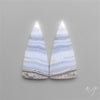 Blue Lace Agates Pair