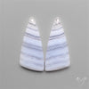 Blue Lace Agates Pair