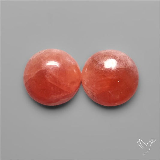 Gemmy Rhodochrosite Pair