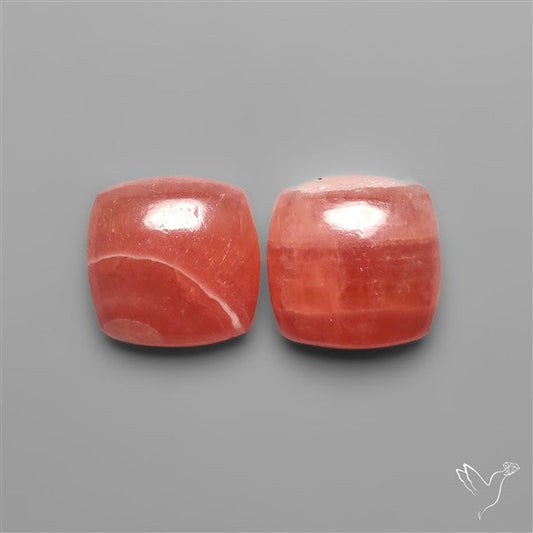 Gemmy Rhodochrosite Pair