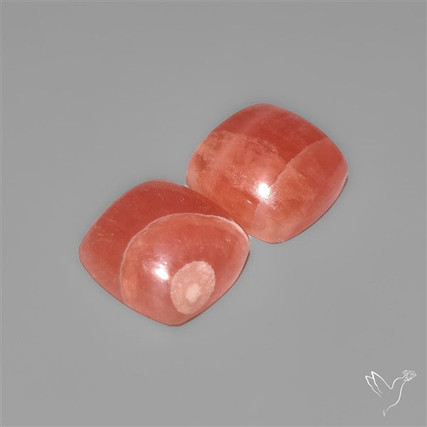 Gemmy Rhodochrosite Pair