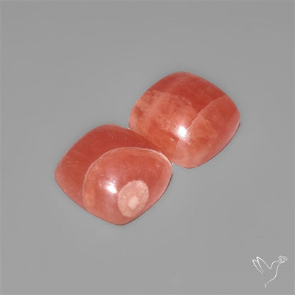 Gemmy Rhodochrosite Pair