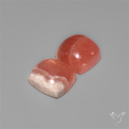 Gemmy Rhodochrosite Pair