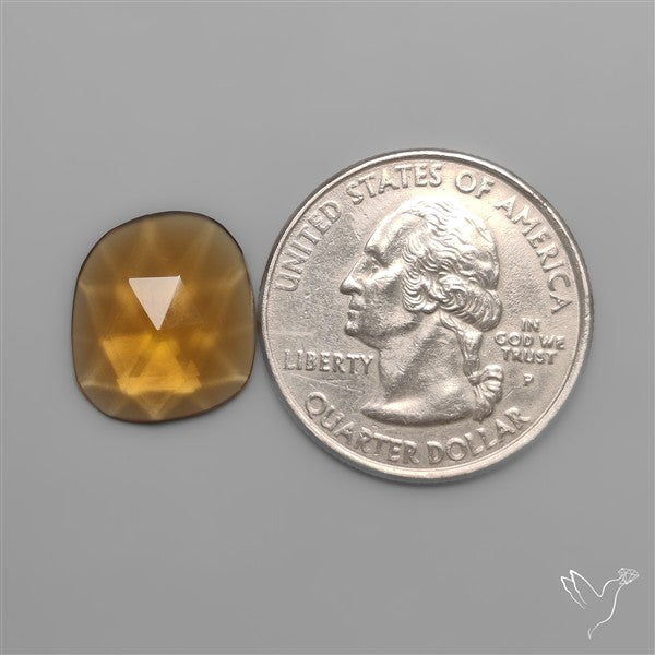 Rose Cut Beer Quartz