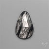 Rose Cut Black Tourmalinated Quartz
