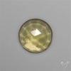 Rose Cut Green Gold Lemon Quartz