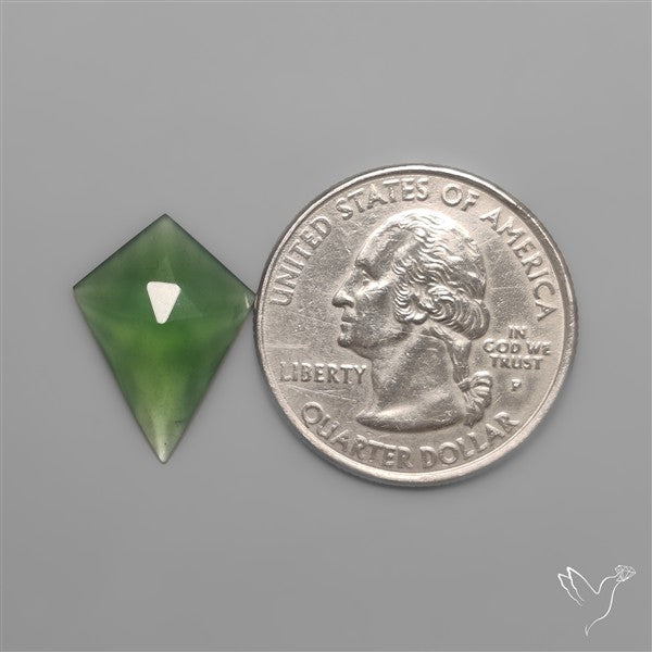 Rose Cut Gemmy Serpentine