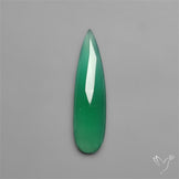 Long Cut Chrome Chalcedony