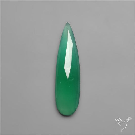 Long Cut Chrome Chalcedony
