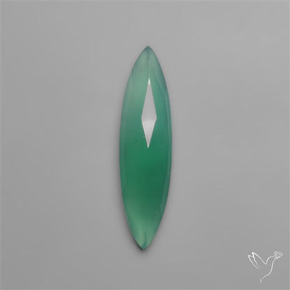 Long Cut Chrome Chalcedony