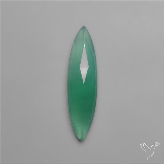 Long Cut Chrome Chalcedony