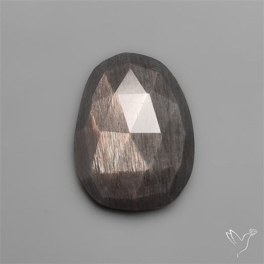Rose Cut Black Sunstone